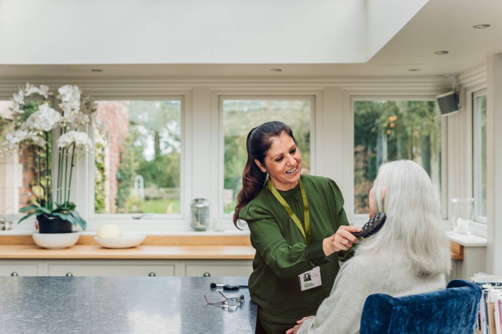 What is the average cost of a care home per week in the UK